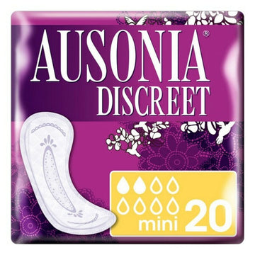 Mini Ausonia Discreet šlapimo nelaikymo įklotai (20 uds) 20 vienetų (20 uds)