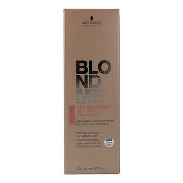 Après-shampooing Blondme Keratin Restore All Blondes Schwarzkopf (200 ml)