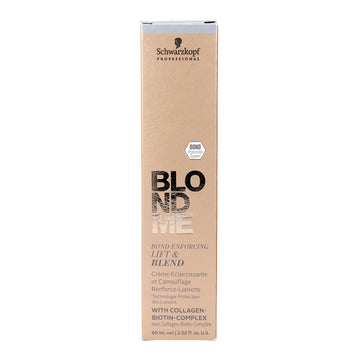 Schwarzkopf Blondme Toning Lift Blend Brown raudonmedžio plaukų oksidantas (60 ml)