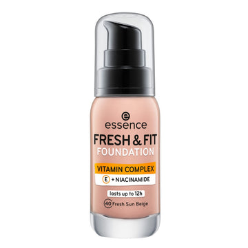 Base de Maquillage Crémeuse Essence Fresh & Fit 40-fresh sun beige (30 ml)