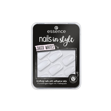 Unghie Finte Essence Nails In Style 11-sheer whites 12 Unità