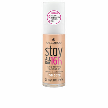 Base de Maquillage Crémeuse Essence Stay All Day 16H Nº 09,5 Soft buff 30 ml