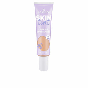 Crème Hydratante avec Couleur Essence SKIN TINT Nº 40 Spf 30 30 ml
