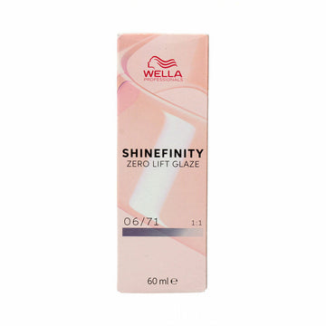 Coloration Permanente Wella Shinefinity Nº 06/71 (60 ml)