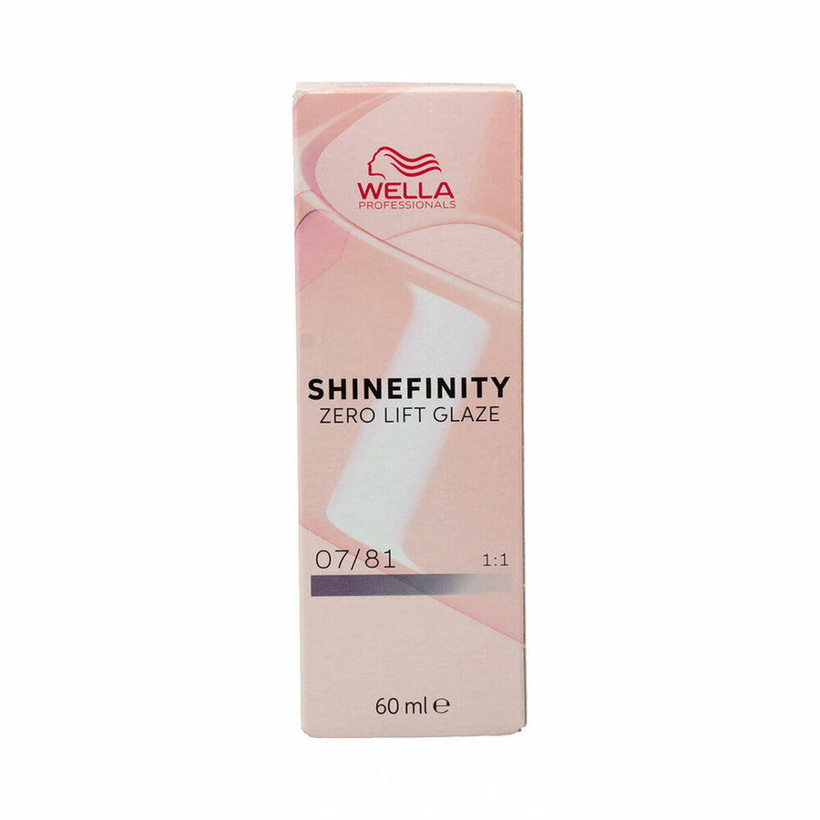 Tintura Permanente Wella Shinefinity Nº 07/81 (60 ml)