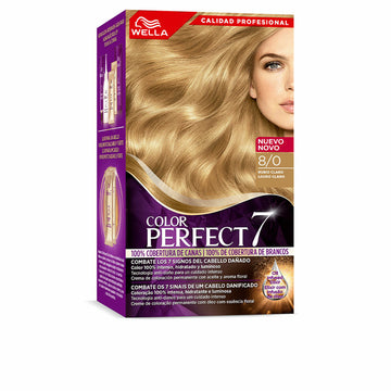 Wella Color Perfect 7 ilgalaikiai dažai Nr. 8/0 Šviesiai blondinai žilstantiems plaukams 60 ml
