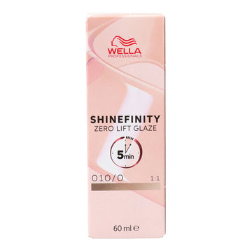 Teinture permanente Wella Shinefinity Color Nº 010/0 60 ml