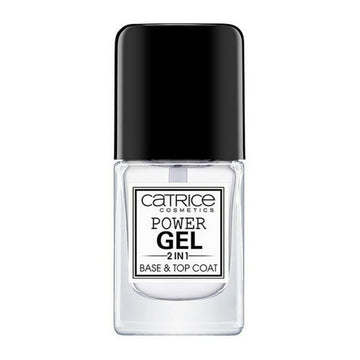 vernis à ongles Power Gel 2 in 1 Base and Top Coat Catrice Power Gel In (10,5 ml) 10,5 ml