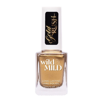 Vernis à ongles Wild & Mild Gold Rush GR04 Gold Flakes 12 ml
