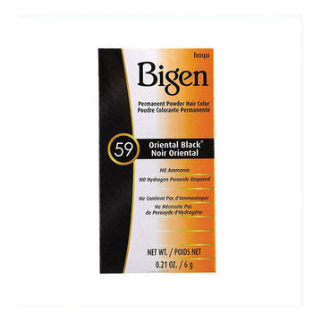 Bigen 59 Oriental Black Powder ilgalaikiai plaukų dažai (6 g)