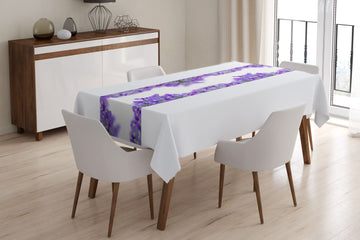 Tappeto Runner da Tavola Iris Primaverili