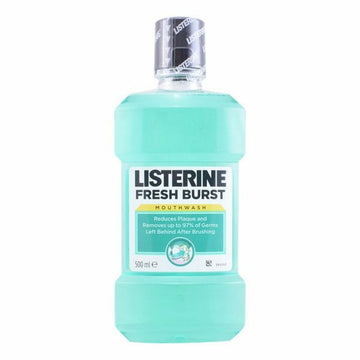 „Fresh Burst Listerine“ burnos skalavimo skystis nuo apnašų (500 ml)