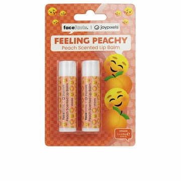 Lūpų balzamas veidui Facts Feeling Peachy Peach 2 vnt. 4,25 g