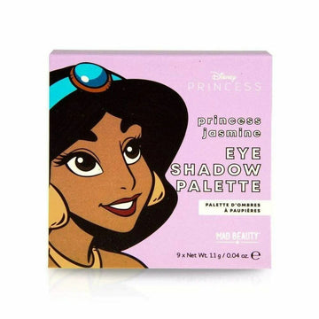 Palette di Ombretti Mad Beauty Disney Princess Jasmine Mini (9 x 1,1 g)