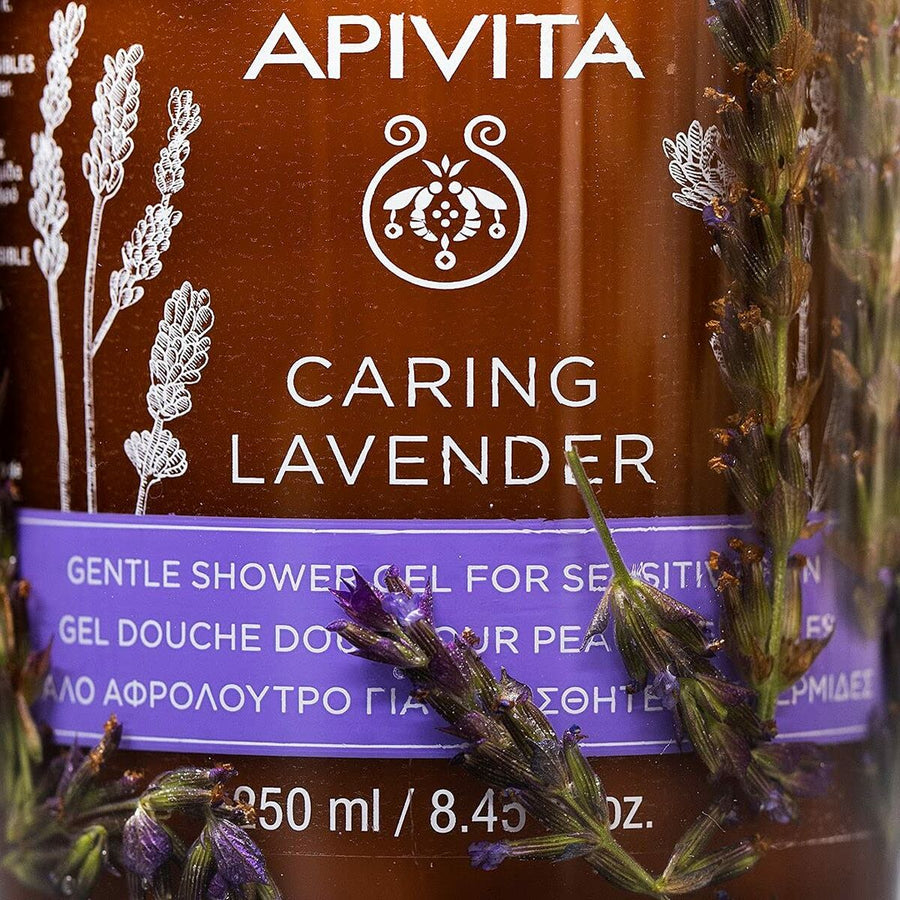 Gel de douche Apivita Caring Lavender 250 ml