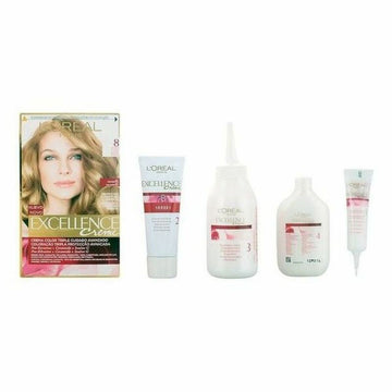 Permanent Dye Excellence L'Oreal Make Up Light Blonde