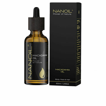 Huile corporelle Nanoil Power Of Nature Huile de noix de macadamia (50 ml)