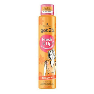 „Got2b“ tekstūros „Schwarzkopf“ sausas šampūnas (200 ml)
