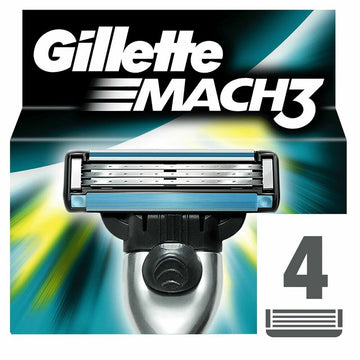 Rasoio Gillette Mach 3 (4 Unità)