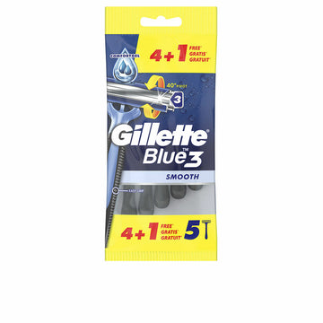 Lame per rasatura Gillette Blue 3 Monouso (5 Unità)