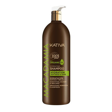 Shampooing hydratant Kativa Macadamia 1 L