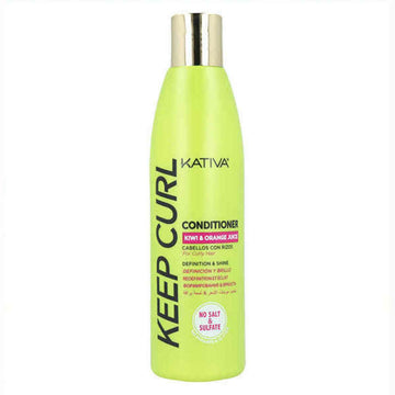 Après-shampooing pour boucles bien définies Keep Curl Kativa (250 ml)