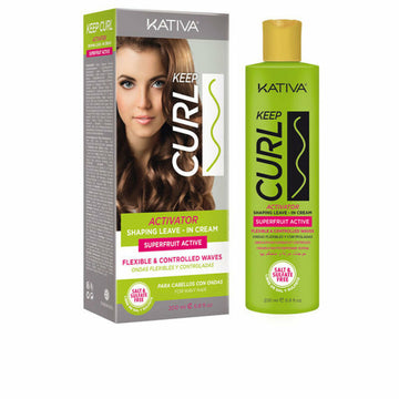 Fissante Flessibile per Capelli Kativa Keep Curl 200 ml (200 ml)