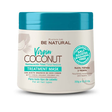 Masque réparateur pour cheveux Be Natural Virgin Coconut 350 ml