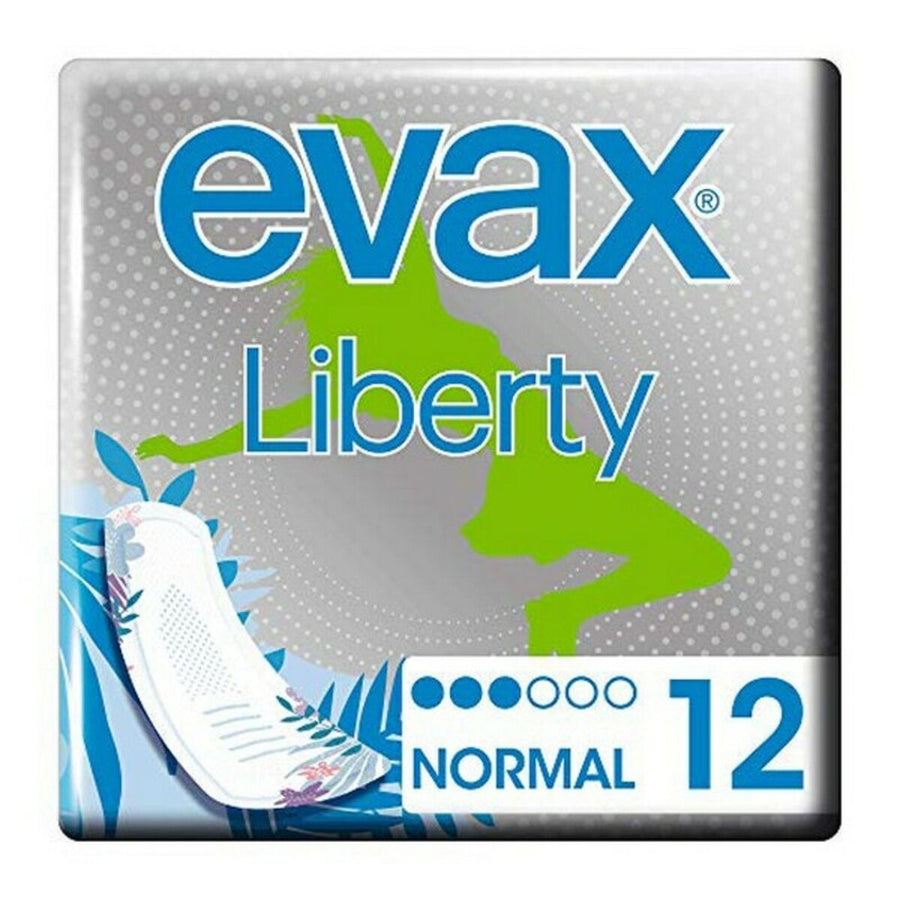 Normalūs „Liberty Evax“ higieniniai įklotai (12 ud.)
