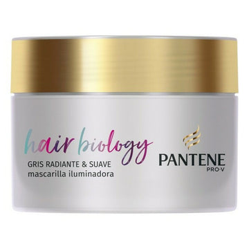 Maschera per Capelli HAIR BIOLOGY GRIS RADIANTE Pantene Hair Biology Gris Radiante (160 ml) 160 ml