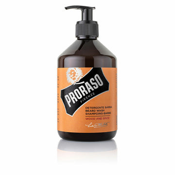 Shampooing de barbe Proraso Wood and Spice (500 ml)