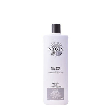 Šampūnas „Giving Volume System 1 Nioxin“ ploniems plaukams