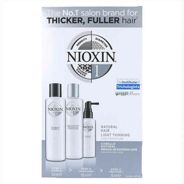 Trattamento Rinforzante per capelli Nioxin Trial Kit System 1 Natural Leve 3 Pezzi