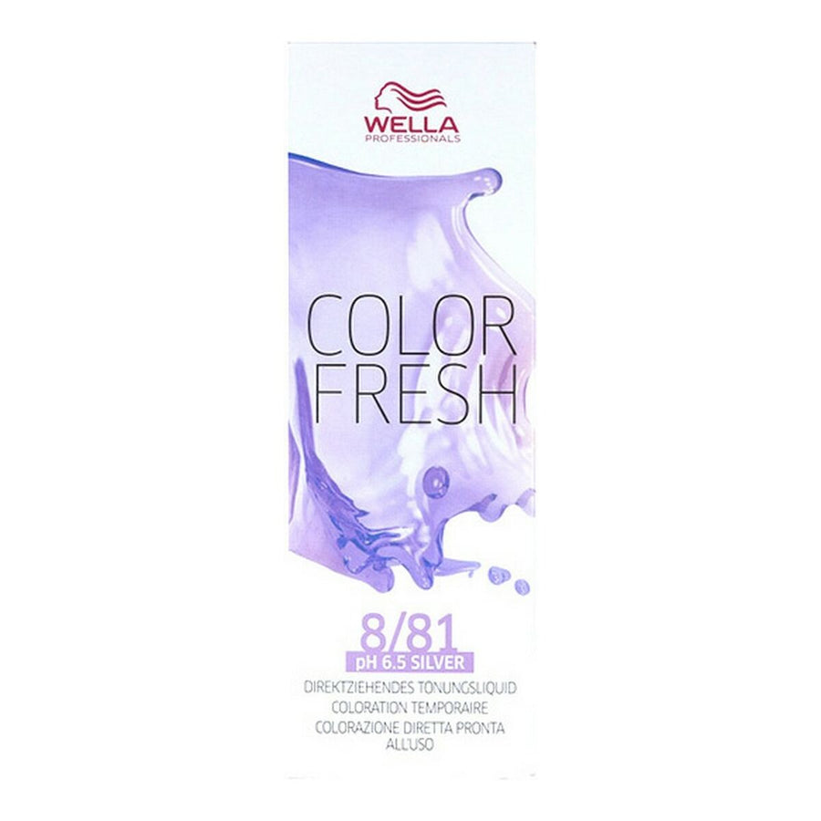 Wella Color Fresh pusiau ilgalaikiai plaukų dažai 8/81 (75 ml)