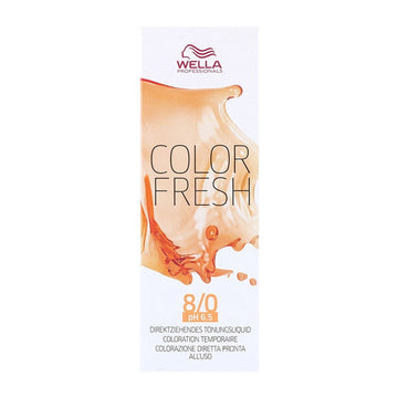 Pusiau ilgalaikiai dažai Color Fresh Wella 8005610584539 Nr. 8/0 (75 ml)