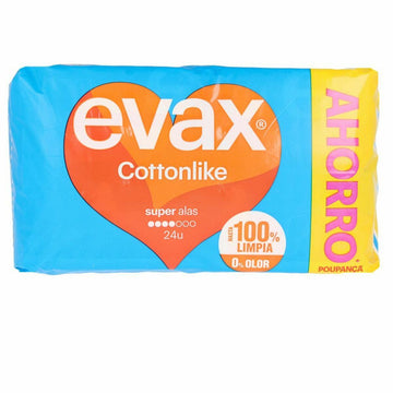 Super absorbentai su Ali Evax Cottonlike (24 uds)