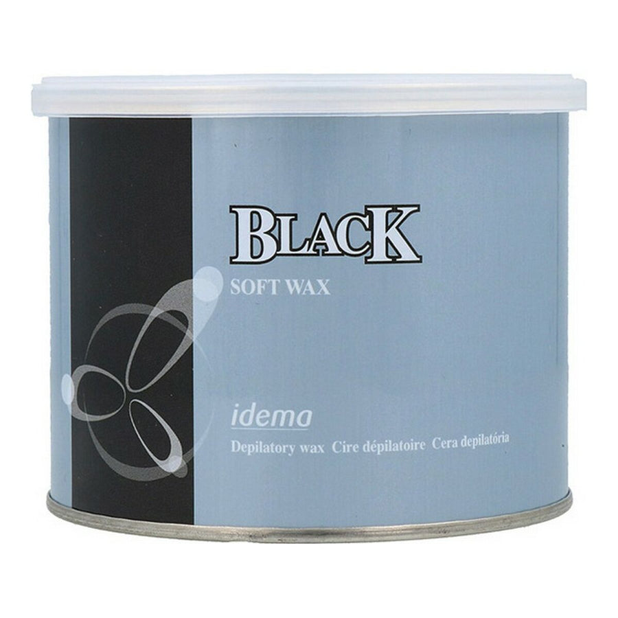 Idema kūno depiliacinis vaškas juodas skardinė (400 ml)
