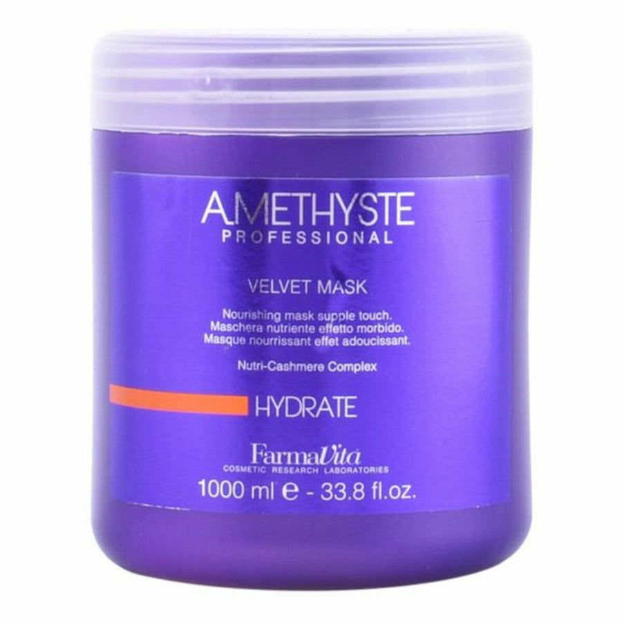 Masque nourrissant pour cheveux Amethyste Farmavita Amethyste (1000 ml) 1 L