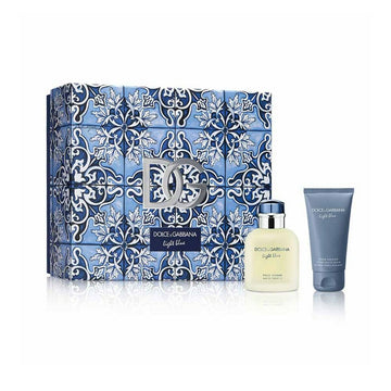 „Dolce & Gabbana“ šviesiai mėlyna vyriškų kvepalų dėžutė, 2 vnt