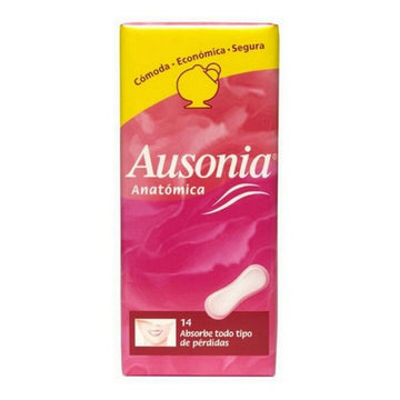 Ausonia Anatominiai higieniniai įklotai Anatomic Ausonia (14 uds) 14 vnt.