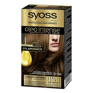 Permanent Dye Olio Intense Syoss Olio Intense (5 vienetai)