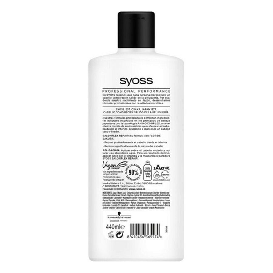 Après-shampoing réparateur Salonplex Repair Syoss 2589384 440 ml