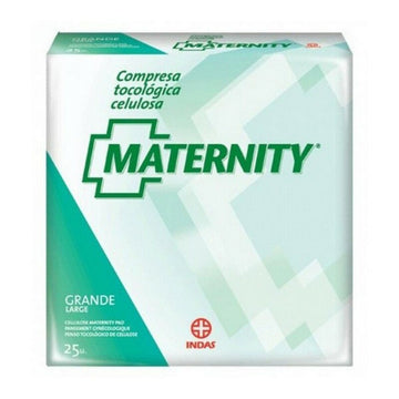 Indasec Maternity Anatomical Absorbents Maternity (25 uds) (Parapharmacy)