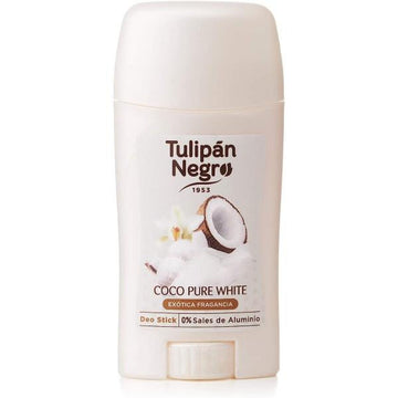 Deodorante Stick Tulipán Negro Coco Pure White 50 ml