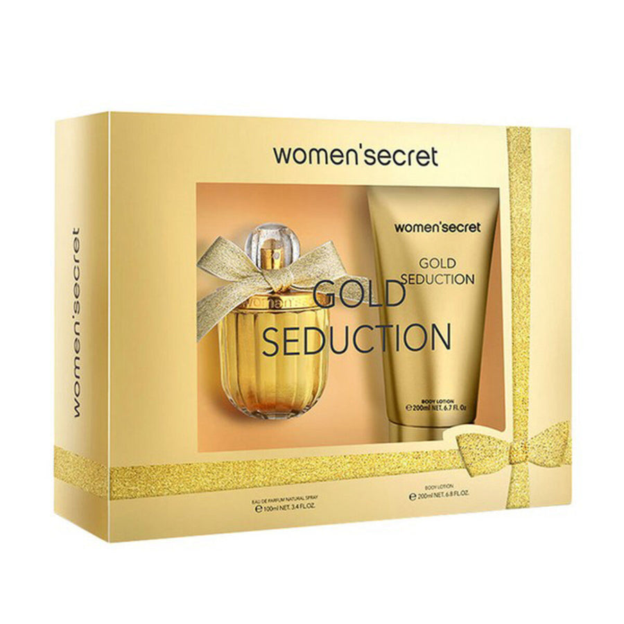 Set de Parfum Femme Gold Seduction Women'Secret GOLD SEDUCTION (2 pcs) EDP 2 Pièces