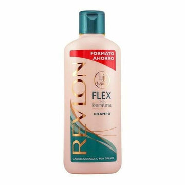 Shampooing pour cheveux gras Flex Keratin Revlon Flex Keratin 650 ml