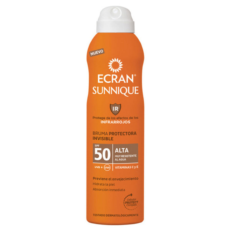 Ecran Sunnique SPF 50 apsaugos nuo saulės purškiklis (250 ml) 250 ml Spf 50