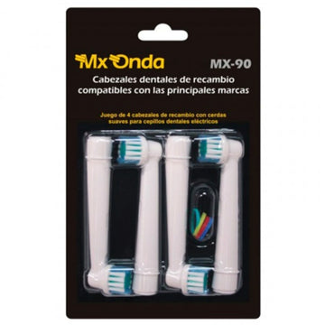 Rechange brosse à dents électrique Mx Onda MX-90 Blanc
