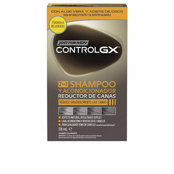 Schampoo + Balsamo Just For Men Control Gx 118 ml