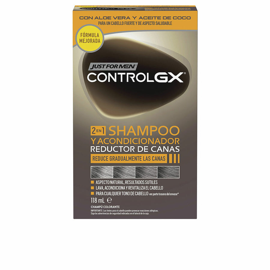 Šampūnas + kondicionierius Just For Men Control Gx 118 ml